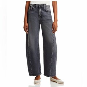 MOTHER The Half Pipe Flood High Rise Jeans in Outta Sight size 27